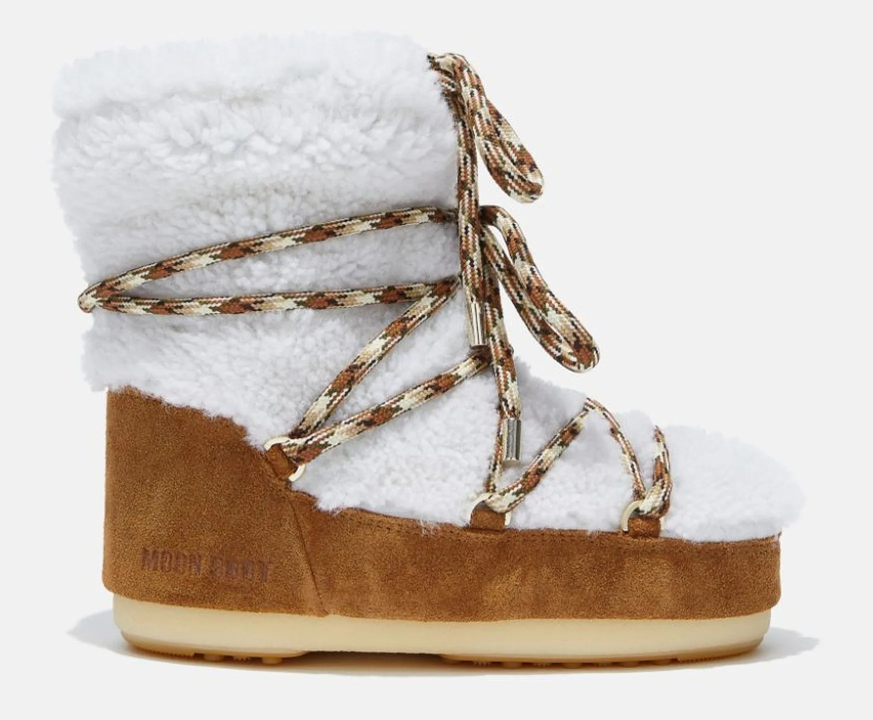 zapatos Tecnica Moon Boot Light Low Shearling - Whisky/Off White - women´s