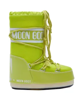 zapatos Tecnica Moon Boot Nylon - Lime - unisex junior